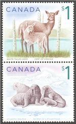 Canada Scott 1689a MNH (Vert Pair)